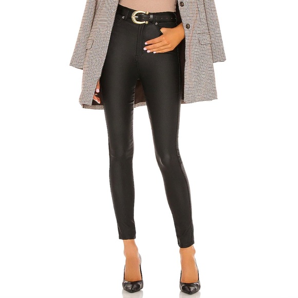 BNWT Dr. Denim faux leather pants size medium (27-29) - Picture 1 of 7